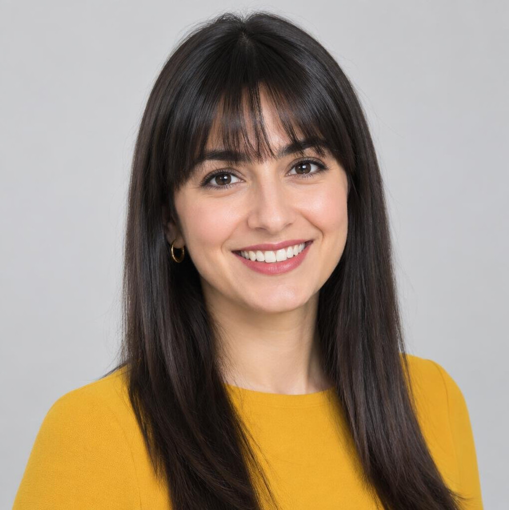 Turkish woman in her late 20s, studio coordinator